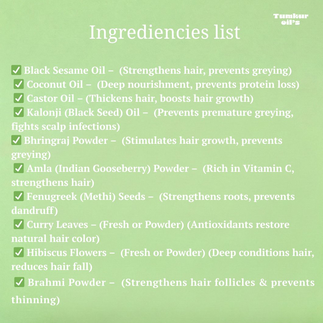 Quality Ingredients